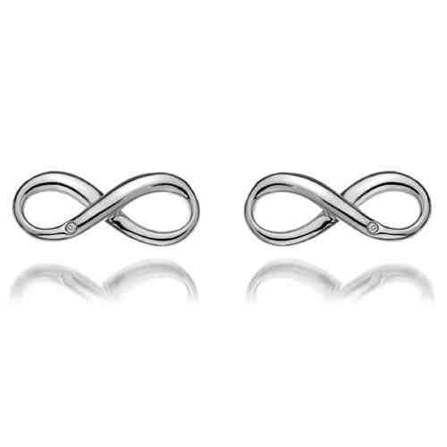 Hot Diamonds Stříbrné náušnice Hot Diamonds Infinity DE390 + 2 měsíce na vrácení zboží