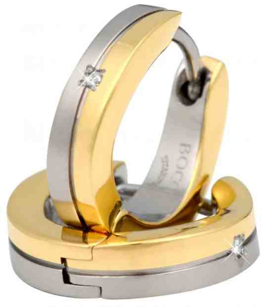 Boccia Titanium Titanové elegantní náušnice s brilianty 0563-04 + 2 měsíce na vrácení zboží