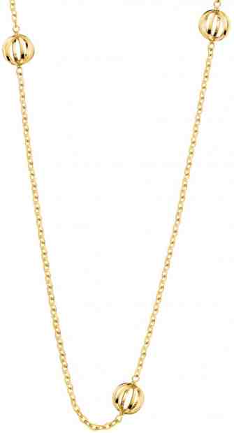 Calvin Klein Pozlacený ocelový náhrdelník Show KJ4XJN100100 + 2 měsíce na vrácení zboží