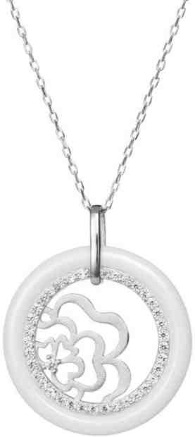 Preciosa Náhrdelník Young White 5157 00 (řetízek, přívěsek) 45 cm + 2 měsíce na vrácení zboží