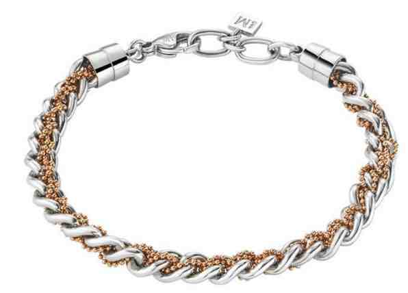 Morellato Ocelový bicolor náramek Versilia SAHB04 + 2 měsíce na vrácení zboží