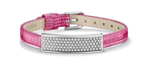 Tommy Hilfiger Kožený náramek s třpytivou sponou TH2700790 + 2 měsíce na vrácení zboží