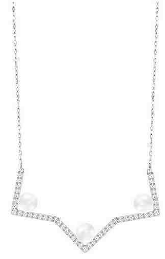 Swarovski Náhrdelník s perlami EDIFY 5213362 + 2 měsíce na vrácení zboží