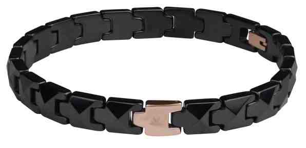 Morellato Pánský keramický náramek Ceramic Black SACU03 + 2 měsíce na vrácení zboží