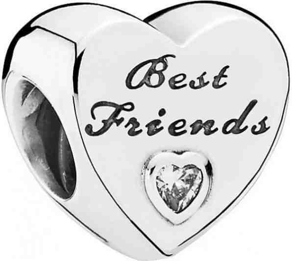 Pandora Stříbrný korálek Best Friends 791727CZ + 2 měsíce na vrácení zboží