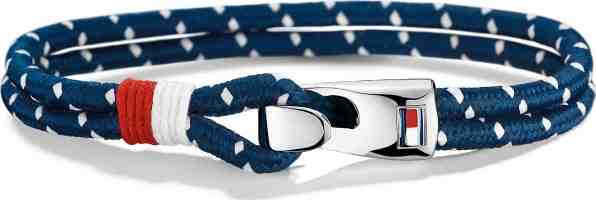 Tommy Hilfiger Modrý dvojitý náramek TH2700756 + 2 měsíce na vrácení zboží