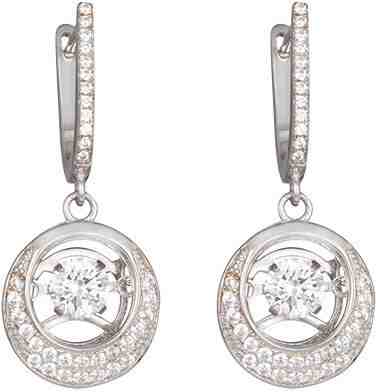 Preciosa Stříbrné náušnice s kameny Shimmer 5185 00 + 2 měsíce na vrácení zboží