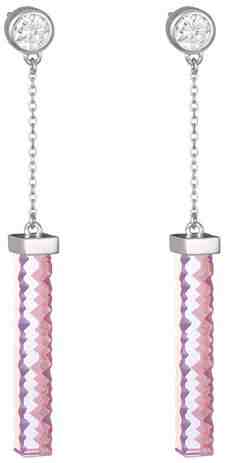 Preciosa Stříbrné náušnice Crystal Line 6051 69 + 2 měsíce na vrácení zboží