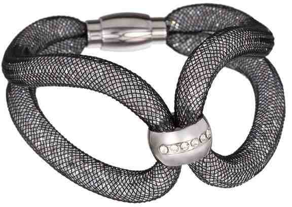 Preciosa Třpytivý náramek Sheryl černý 7282 20 + 2 měsíce na vrácení zboží