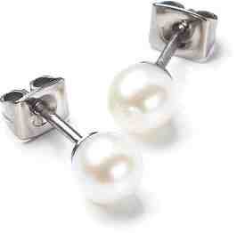 Boccia Titanium Titanové náušnice s perlou 0536-01 + 2 měsíce na vrácení zboží