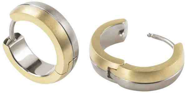 Boccia Titanium Matné náušnice kroužky z titanu 0539-02 + 2 měsíce na vrácení zboží