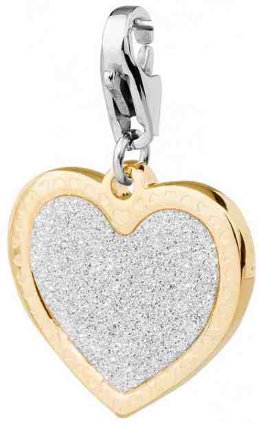 S`Agapõ Romantický přívěsek Happy Třpytivé srdce SHA19 + 2 měsíce na vrácení zboží