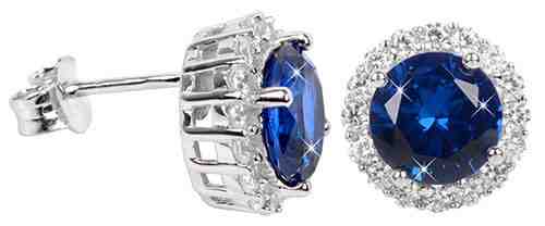 Silver Cat Stříbrné náušnice s krystaly SC170 + 2 měsíce na vrácení zboží