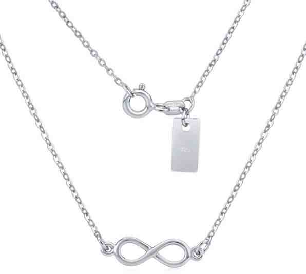 Silvego Stříbrný náhrdelník Infinity SMJN023WJ4ZT + 2 měsíce na vrácení zboží