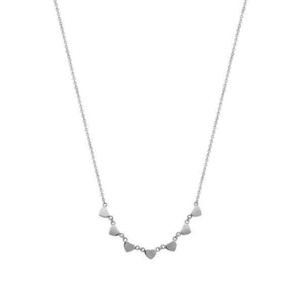 Morellato Ocelový náhrdelník se srdíčky Insieme SAHM03 + 2 měsíce na vrácení zboží
