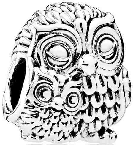 Pandora Stříbrný korálek Sovičky 791966 + 2 měsíce na vrácení zboží