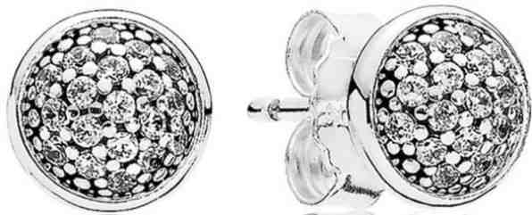 Pandora Třpytivé náušnice 290726CZ + 2 měsíce na vrácení zboží