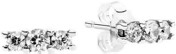 Pandora Drobné náušnice s krystaly 290725CZ + 2 měsíce na vrácení zboží