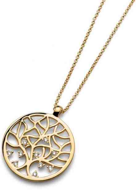 Oliver Weber Pozlacený náhrdelník Working Life 11671G + 2 měsíce na vrácení zboží