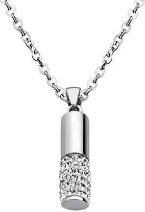 Lotus Style Stylový ocelový náhrdelník LS1772-1/1 + 2 měsíce na vrácení zboží