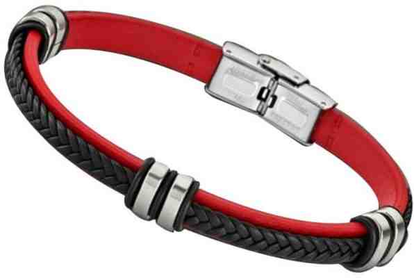 Lotus Style Pánský kožený náramek LS1829-2/3 + 2 měsíce na vrácení zboží