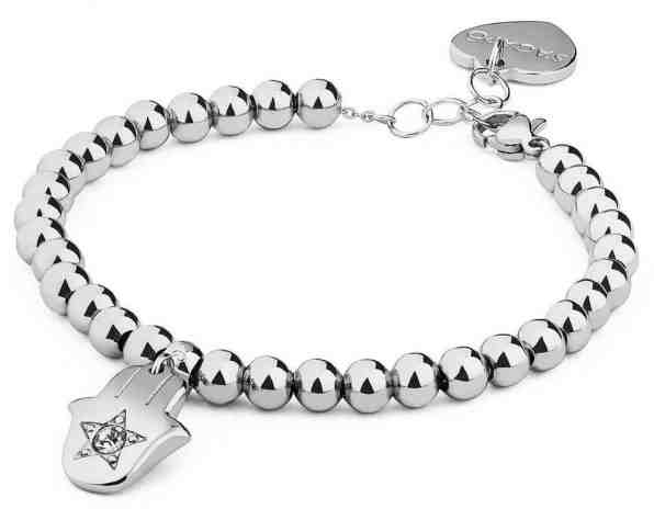 S`Agapõ Náramek s přívěskem Ruka Fatimy Estrella SRE21 + 2 měsíce na vrácení zboží