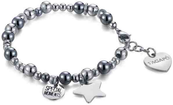S`Agapõ Korálkový náramek Happy SHAF02 + 2 měsíce na vrácení zboží