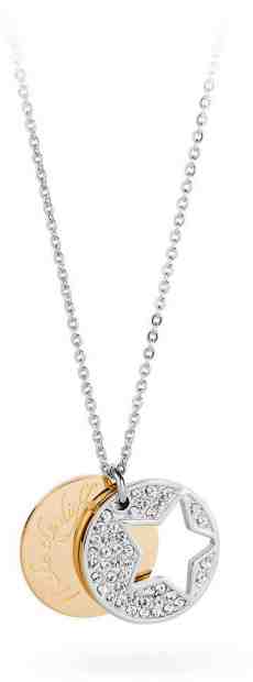 S`Agapõ Náhrdelník Fortune s přívěsky SFO03 + 2 měsíce na vrácení zboží