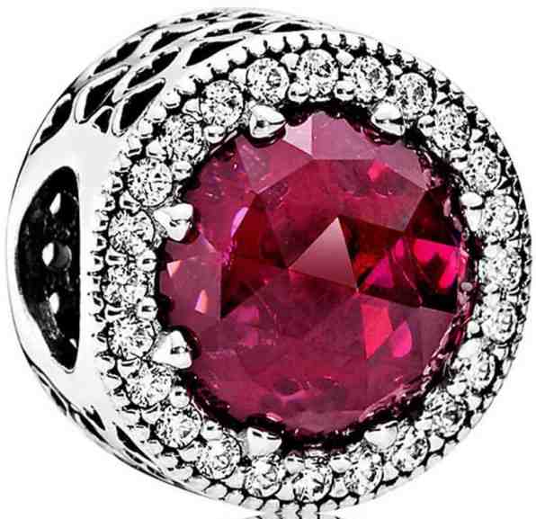 Pandora Luxusní červený korálek 791725NCC + 2 měsíce na vrácení zboží