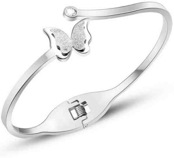 Troli Romantický motýlí náramek Metal Butterfly KBS-154-SIL + 2 měsíce na vrácení zboží