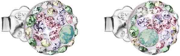 Evolution Group Slušivé náušnice s krystaly Sakura 31136.3 + 2 měsíce na vrácení zboží