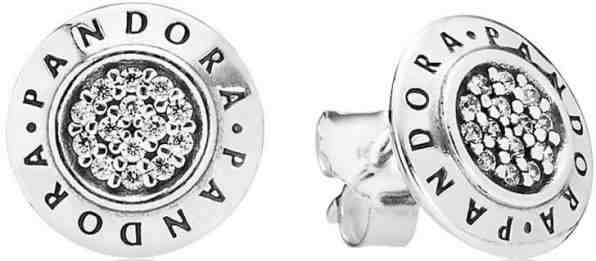 Pandora Stříbrné náušnice s krystaly 290559CZ + 2 měsíce na vrácení zboží
