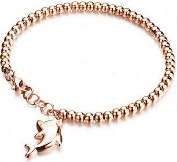 Troli Bronzový náramek Delfín + 2 měsíce na vrácení zboží