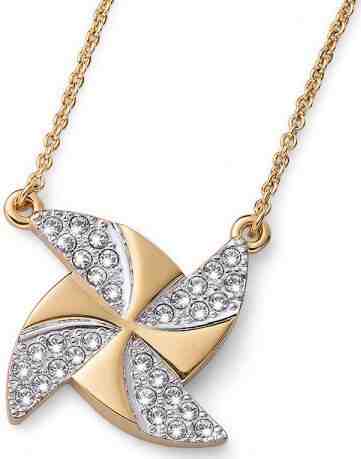 Oliver Weber Pozlacený náhrdelník s krystaly Ocean Turb 11722 + 2 měsíce na vrácení zboží