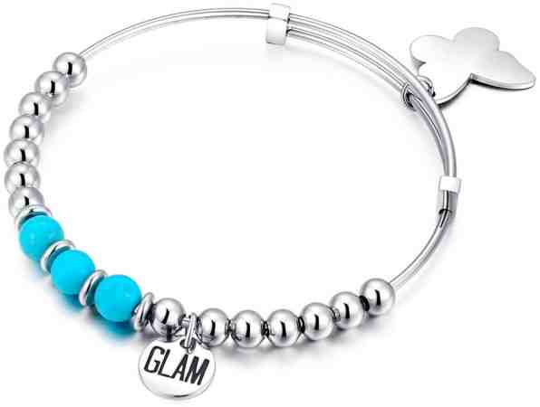 S`Agapõ Ocelový náramek Happy Glam SHAD10 + 2 měsíce na vrácení zboží