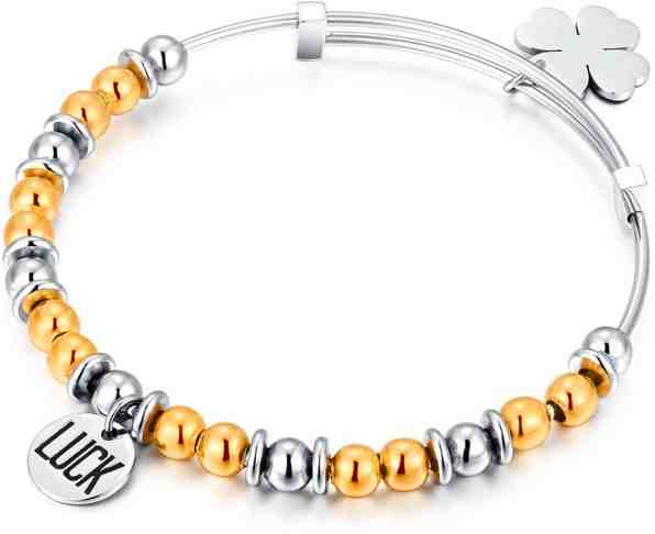 S`Agapõ Ocelový náramek Happy Luck SHAD14 + 2 měsíce na vrácení zboží