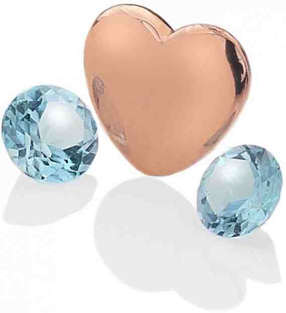 Hot Diamonds Element srdce s topazy Anais Prosinec EX143 + 2 měsíce na vrácení zboží