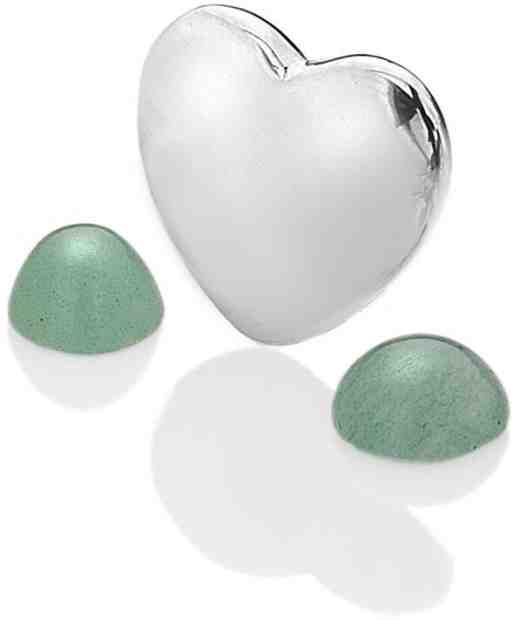 Hot Diamonds Element srdce s aventuríny Anais Březen EX122 + 2 měsíce na vrácení zboží