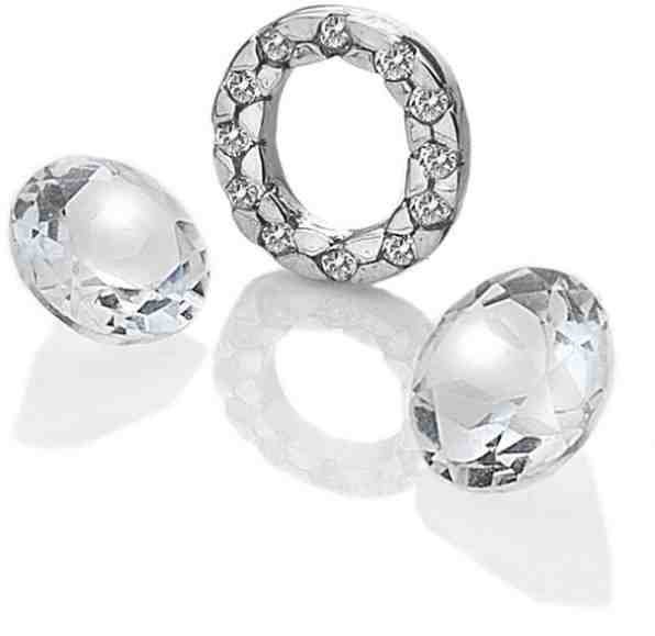 Hot Diamonds Element písmeno "O" s topazy Anais EX234 + 2 měsíce na vrácení zboží