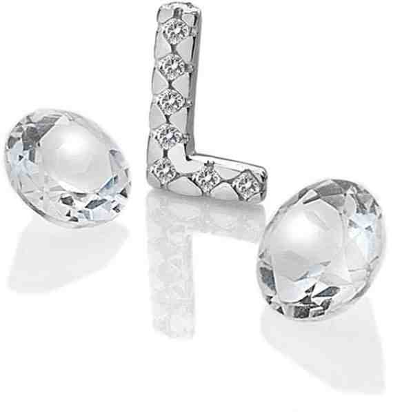 Hot Diamonds Element písmeno "L" s topazy Anais EX231 + 2 měsíce na vrácení zboží