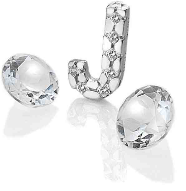 Hot Diamonds Element písmeno "J" s topazy Anais EX229 + 2 měsíce na vrácení zboží