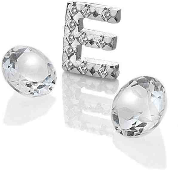 Hot Diamonds Element písmeno "E" s topazy Anais EX224 + 2 měsíce na vrácení zboží