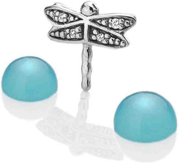 Hot Diamonds Element Vážka s acháty Anais EX204 + 2 měsíce na vrácení zboží