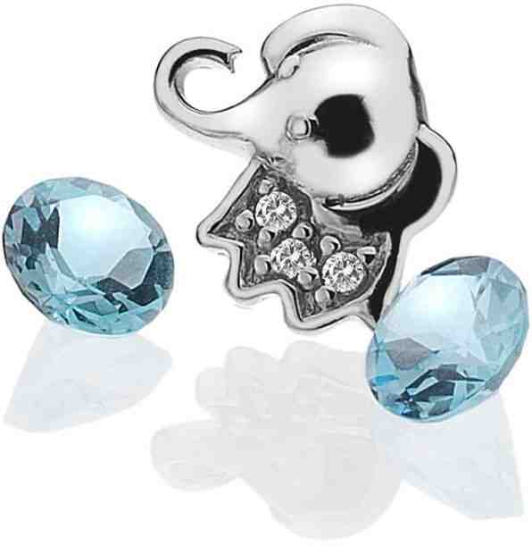 Hot Diamonds Element Slůně s topazy EX098 + 2 měsíce na vrácení zboží