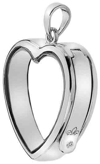 Hot Diamonds Přívěsek na elementy Anais Srdce s diamantem EX003 + 2 měsíce na vrácení zboží