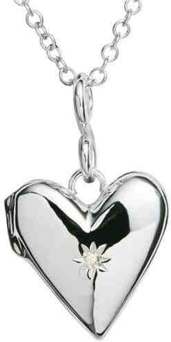 Hot Diamonds Zamilovaný náhrdelník s diamantem Just Add Love DP142 (řetízek, přívěsek) + 2 měsíce na vrácení zboží