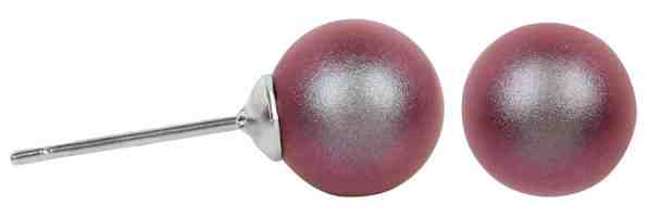 Troli Náušnice Pearl Iridescent Red + 2 měsíce na vrácení zboží