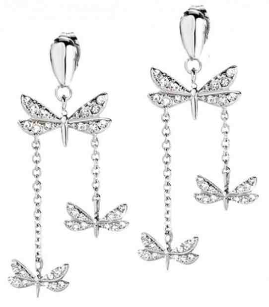 Morellato Ocelové náušnice s vážkami Ninfa SAJA11 + 2 měsíce na vrácení zboží