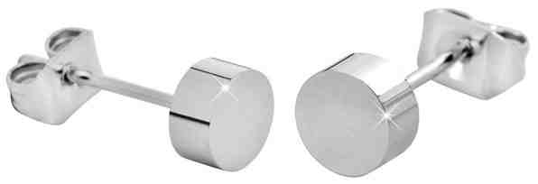 Troli Ocelové náušnice pecky KE-005 + 2 měsíce na vrácení zboží