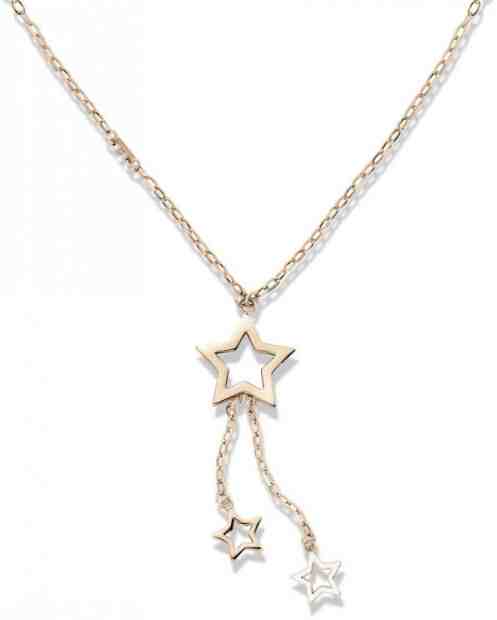 Tommy Hilfiger Bronzový náhrdelník s hvězdičkami TH2700849 + 2 měsíce na vrácení zboží